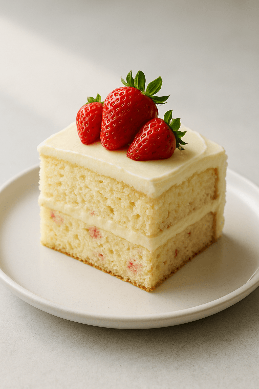 Strawberry Lemonade Cake