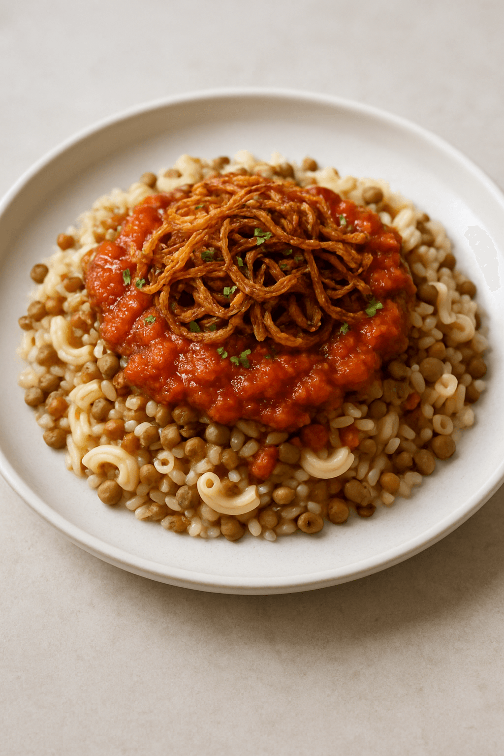 Koshari - Traditional Egyptian Comfort Food